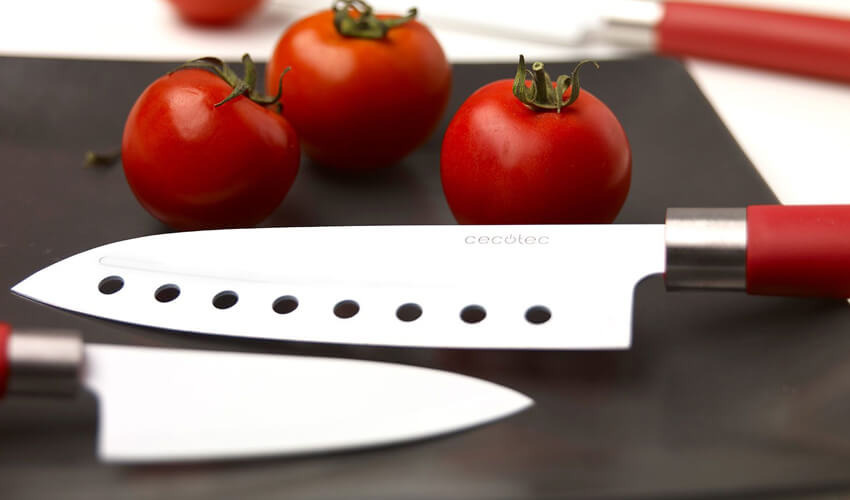 CECOTEC 4 Santoku Ceramic-Coated Kit
