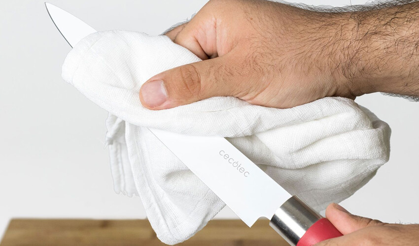 CECOTEC 4 Santoku Ceramic-Coated Kit