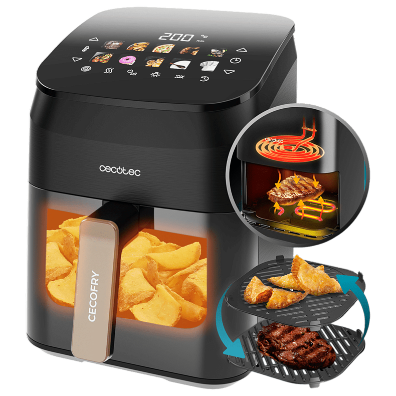 Мультипіч CECOTEC Cecofry&Grill Smokin 4500